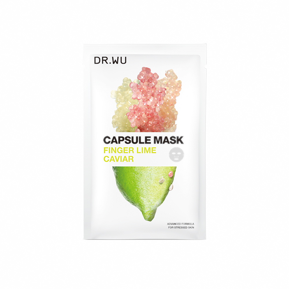 DR.WU魚子萊姆煥白膠囊面膜3PCS